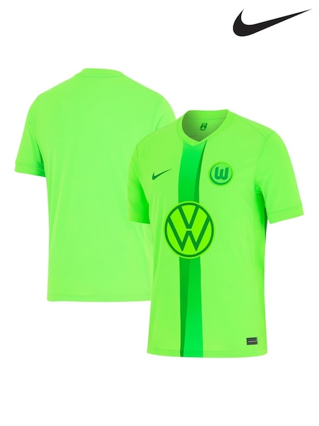 Nike VfL Wolfsburg Home Stadium Shirt 2024-25 Kids (AJ4383) | €71