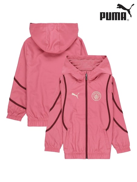 Puma Pink Manchester City Pre Match Jacket Kids (AJ4398) | €43