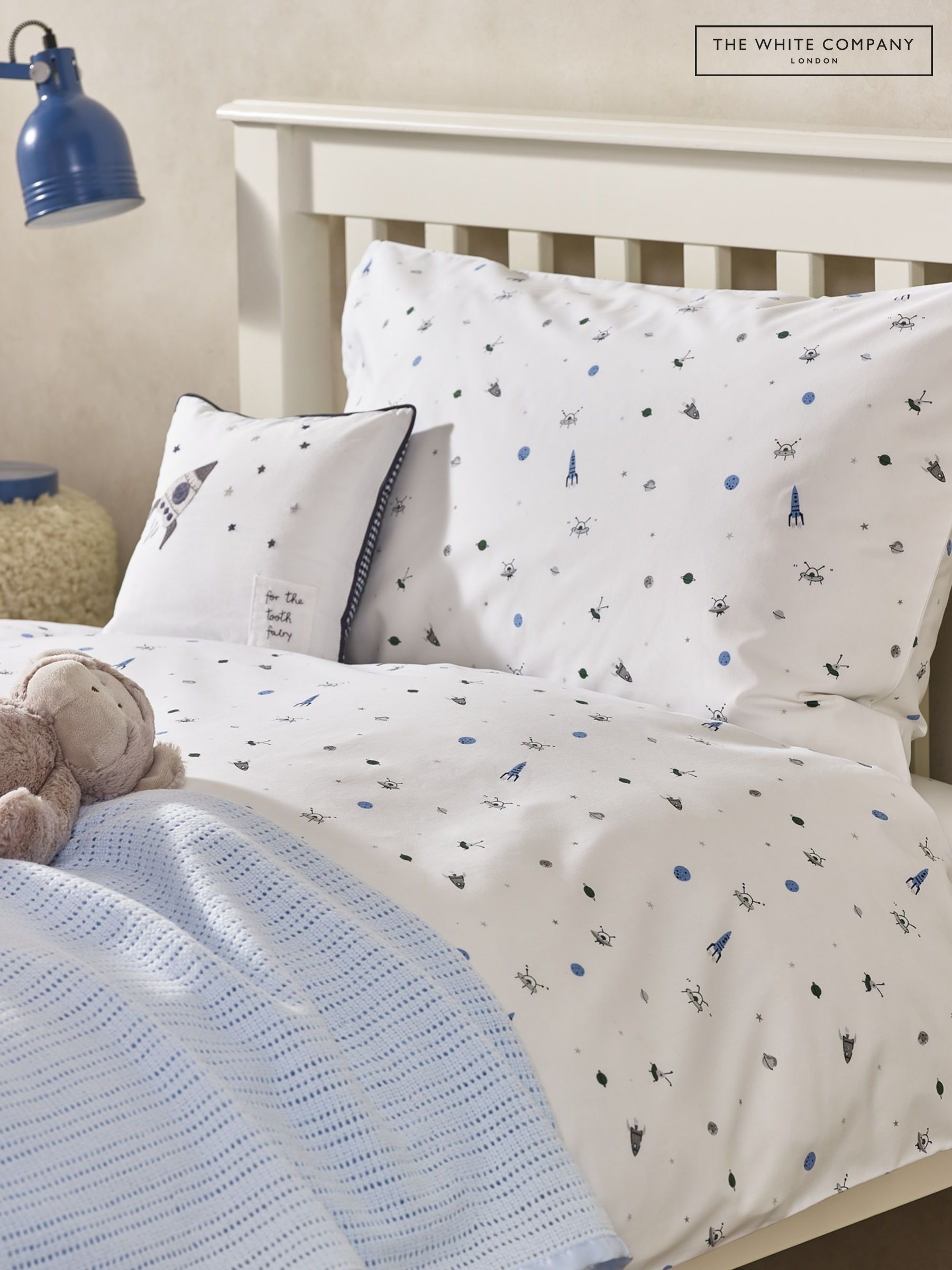 The White Company Print Singlesheetset Homeware Bedding