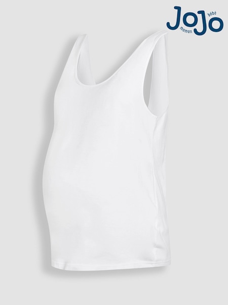 JoJo Maman Bébé Maternity Thick Strap 100% Cotton Vest (AJ4512) | 22 €