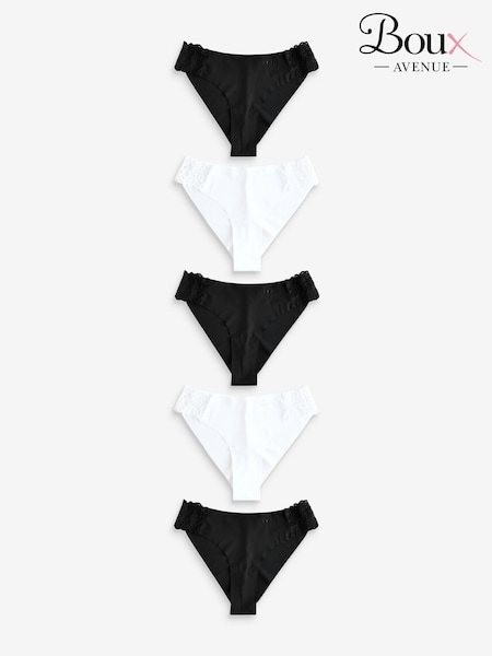 Boux Avenue Talulla MF & Lace Black Bras 5 Pack (AJ4555) | €40