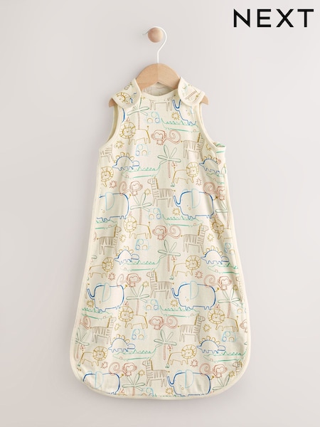 Bright Linear Jungle Baby 0.5 Tog 100% Cotton Sleep Bag (AJ4557) | SGD 30 - SGD 37