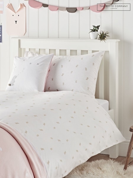 The White Company Easy Care Sleepy Bunny 100% Cotton Bed Set (AJ4576) | ‏191‏₪