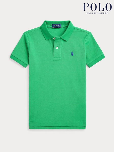 Polo Ralph Lauren Mid Green Boys Logo Polo Shirt (AJ4901) | €93 - €107