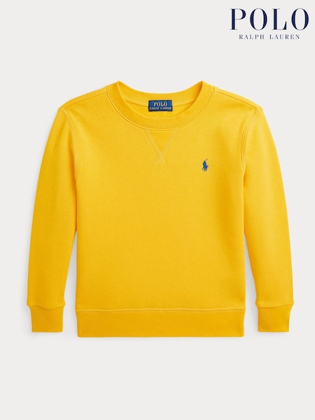 Polo Ralph Lauren Yellow Boys Jersey Sweatshirt (AJ4957) | €69 - €72