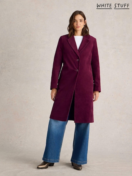 White Stuff Velvet Kamila Coat (AJ5013) | 701 LEI