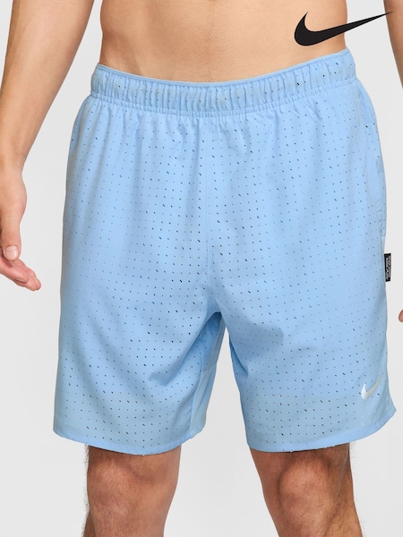 Nike Physic Blue Dri-FIT Breathe 7 inch Challenger 2 in 1 Running Shorts (AJ5176) | €64
