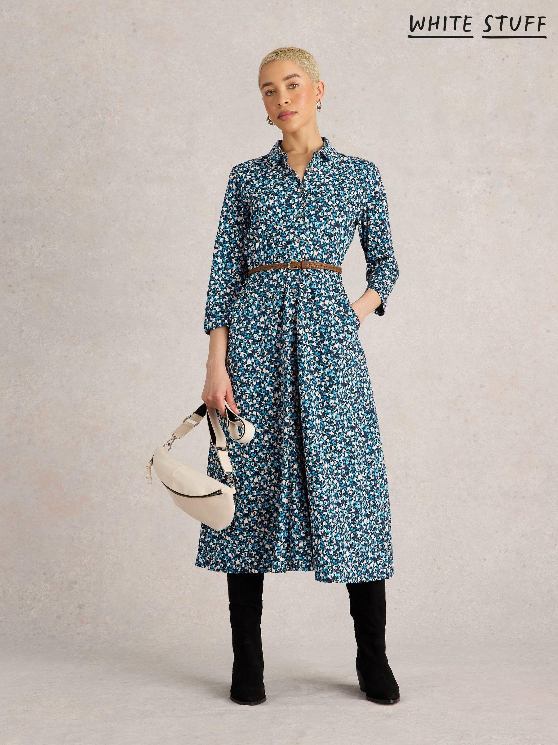 White stuff shirt dress top