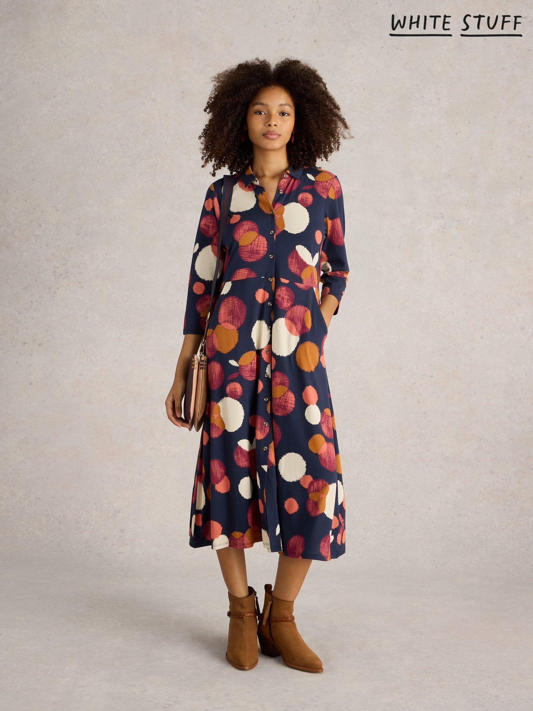 White Stuff Shirt Dress Print Holiday Next Luxembourg