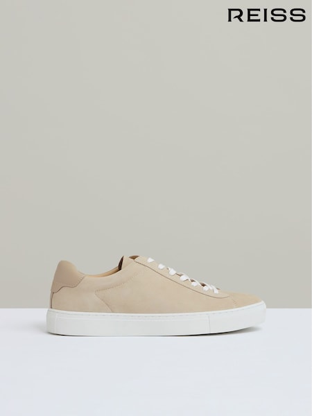 Ecru - Reiss Finley Leather Low-Top Trainers (AJ5264) | 1035 zł