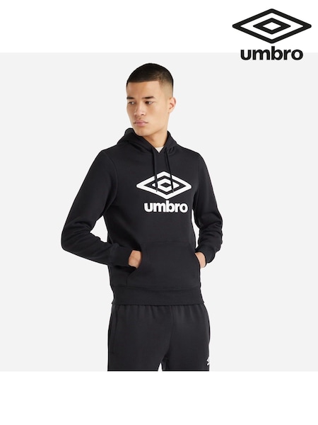 Umbro Black Large Logo Hoodie (AJ5363) | €58