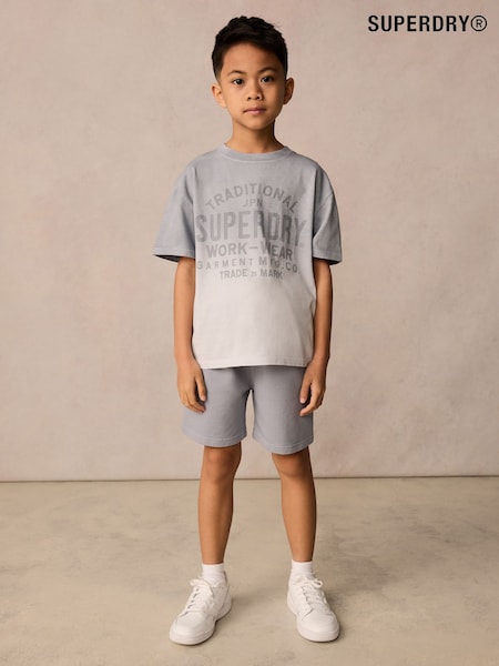 Superdry Blue Workwear Printed Set (AJ5418) | 2,043 UAH - 2,163 UAH