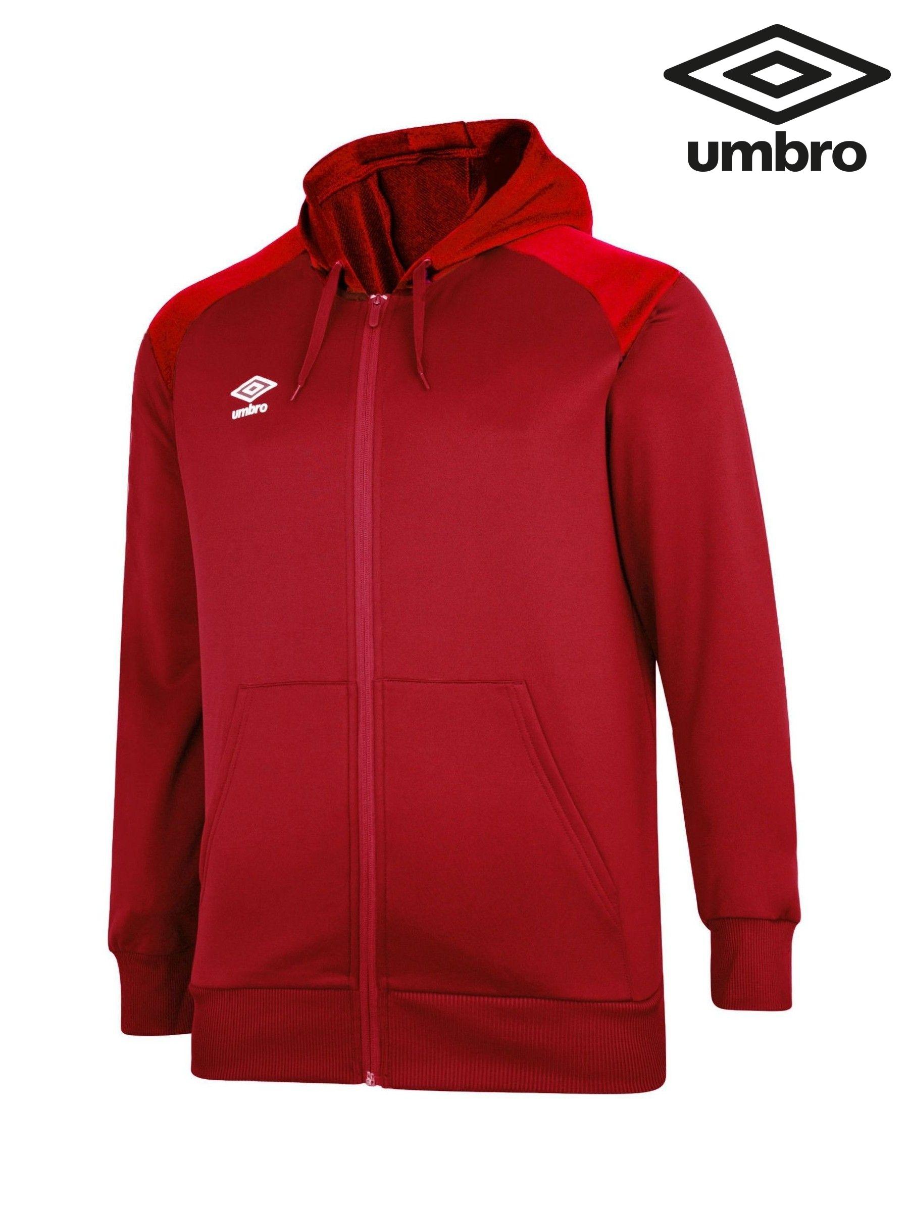 Umbro red hoodie store