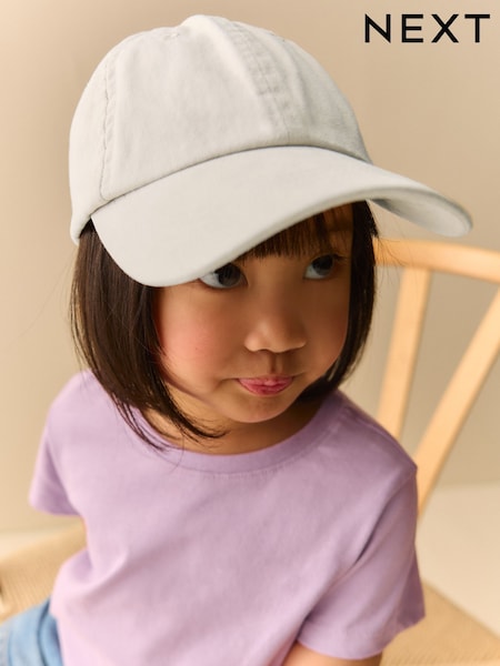 White Baseball 100% Cotton Cap (1-16yrs) (AJ5751) | €8 - €14