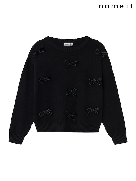 Name It Long Sleeve Embellished Bow Knitted Jumper (AJ6017) | 18 €