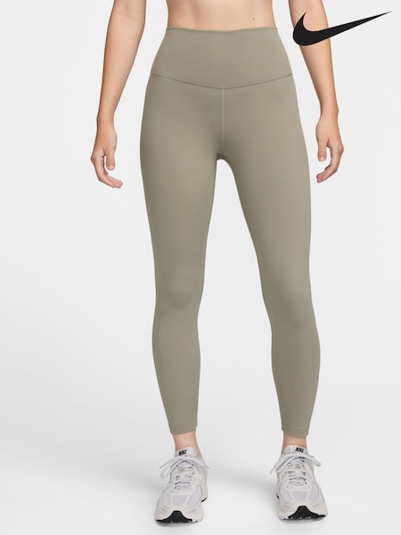 Nike Light Khaki One High Waisted 7/8 Leggings (AJ6141) | €60