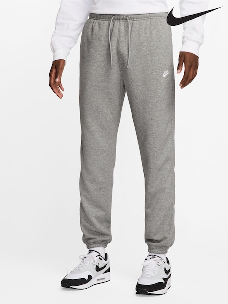 Nike Dark Grey Heather Club Fleece Cuffed Joggers (AJ6143) | €66