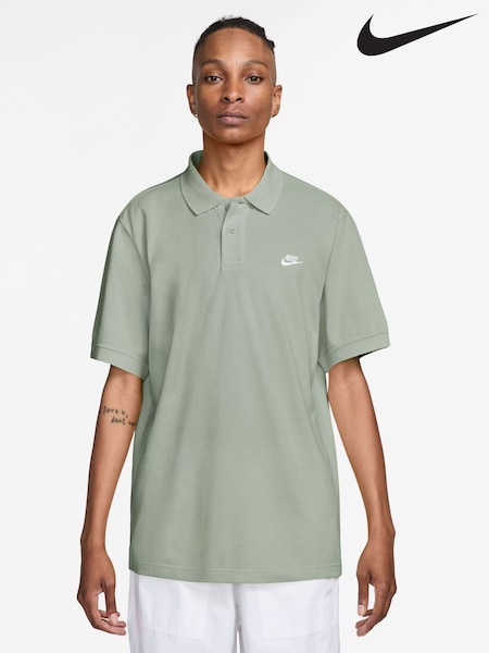 Nike Jade Green Club Short Sleeve Polo Shirt (AJ6150) | 2,283 UAH