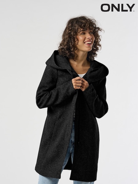 שחור - Only Hooded Smart Coat (AJ6178) | ‏226‏₪