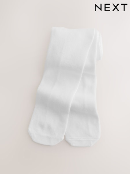 White Baby Single Tights (0mths-2yrs) (AJ6281) | €6