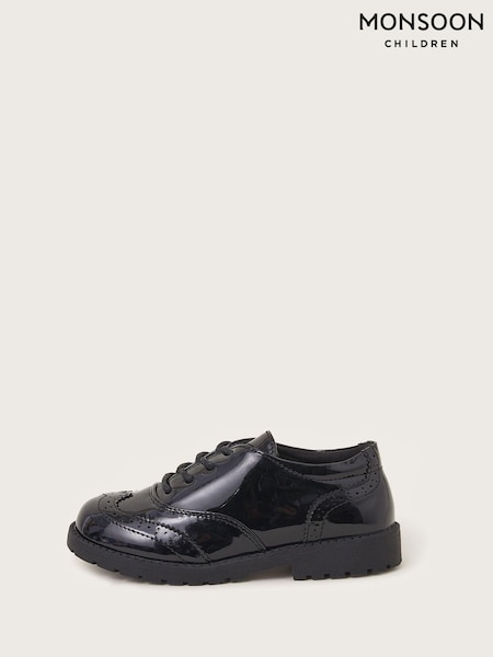 Monsoon Black Patent Brogues (AJ6328) | AED185 - AED213