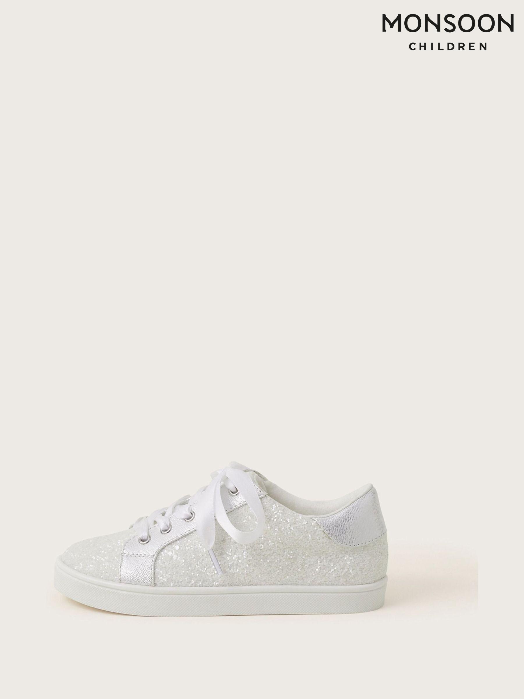 Next girls silver shoes outlet