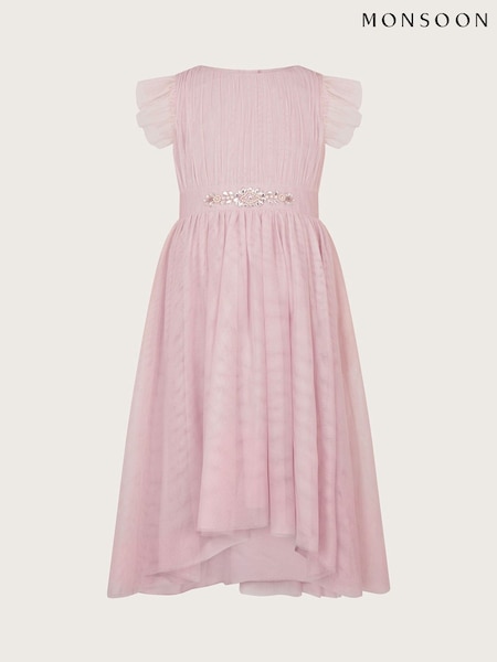 Roz - Rochie cu curea Monsoon Penelope (AJ6344) | 283 LEI - 313 LEI