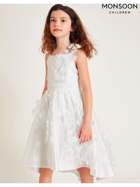 Monsoon Lauren Asymmetrical Floral Dress (AJ6347) | ‏312‏₪ - ‏362‏ ₪