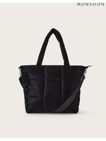 Monsoon Black Large Duvet Tote Bag (AJ6352) | €24