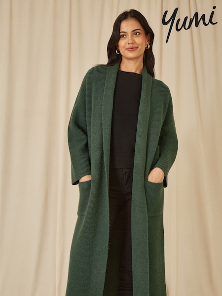 Yumi Knitted Maxi Cardigan With Pockets (AJ6364) | € 72
