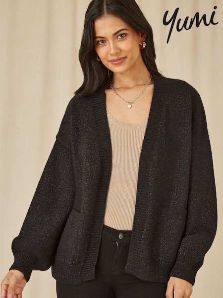 Yumi Relaxed Slouchy Cardigan With Pockets (AJ6379) | € 66