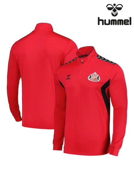 Hummel Sunderland Training Quarter Zip Sweatshirt (AJ6412) | ‏352‏₪