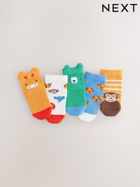 Leuchtende Motive - Baby Socks 5 Pack (0mths-2yrs) (AJ6420) | 9 €