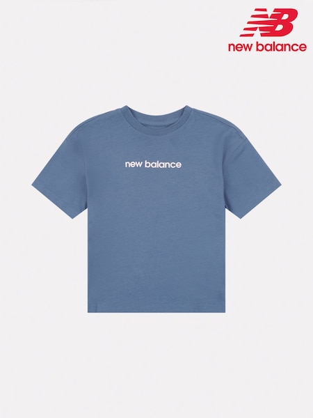 New Balance Girls 100% Cotton Selfie Graphic T-Shirt (AJ6427) | ‏146 د.إ.‏ - ‏ 175‏ د.إ.