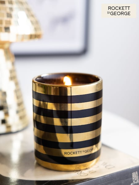 Rockett St George Black/Gold Ooh La La Candle (AJ6448) | €27