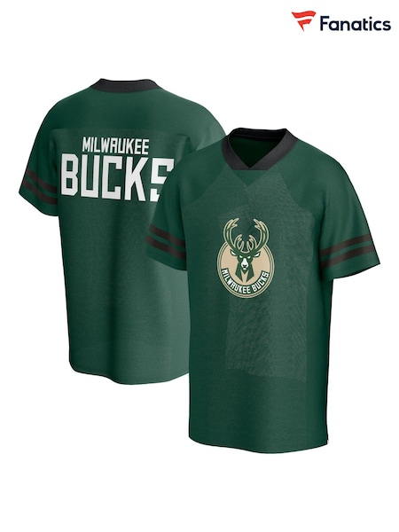 Fanatics Green Milwaukee Bucks Foundation American Football Fashion Top (AJ6472) | €92