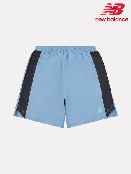 New Balance Light Blue Boys Athletics Shorts (AJ6518) | 1,802 UAH - 2,163 UAH