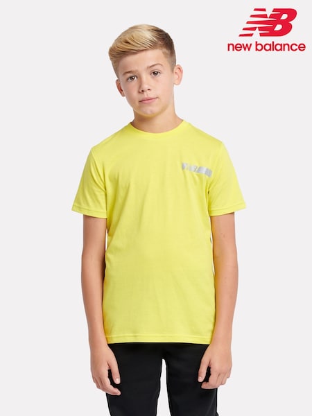 New Balance Yellow Boys Reflective Flying T-Shirt (AJ6520) | 1,202 UAH - 1,442 UAH