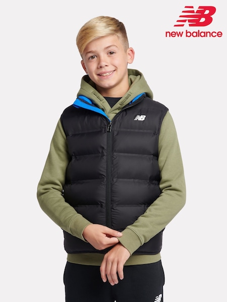 Musta - New Balance Boys Bond Quilted Gilet (AJ6528) | €118 - €142