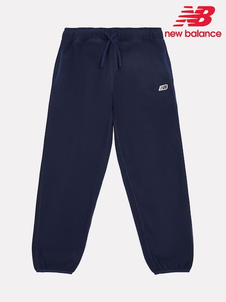 New Balance Blue Boys Premium Polar Fleece Joggers (AJ6533) | €80 - €95
