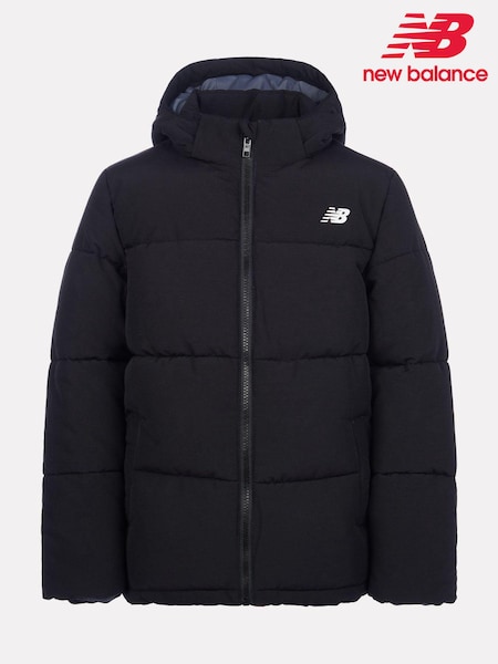 Musta - New Balance Boys Wide Baffle Puffer Coat (AJ6540) | €158 - €189