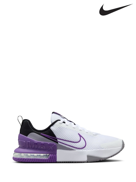 Nike White/Purple Air Max Alpha 6 Trainers (AJ6659) | €106