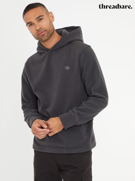 Threadbare Grey Microfleece Overhead Hoodie (AJ6839) | R$ 230