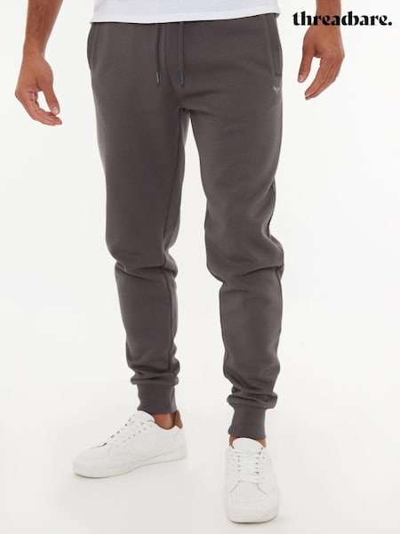 Threadbare Dark Grey Cotton Blend Joggers (AJ6843) | €27
