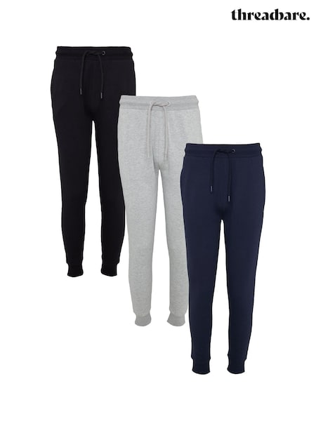 Threadbare Regular Fit Joggers 3 Pack (AJ6867) | €87