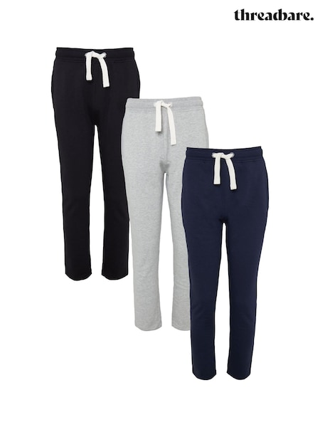 Threadbare Straight Leg Joggers 3 Pack (AJ6871) | €82