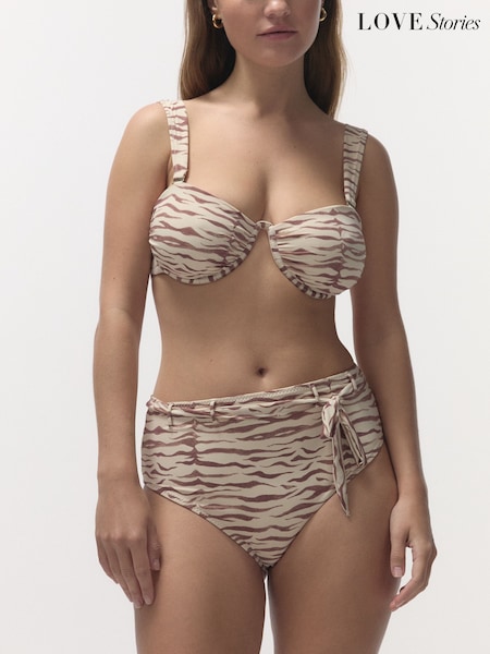 Love Stories Glow Wire Bikini Top (AJ6888) | ‏412‏₪
