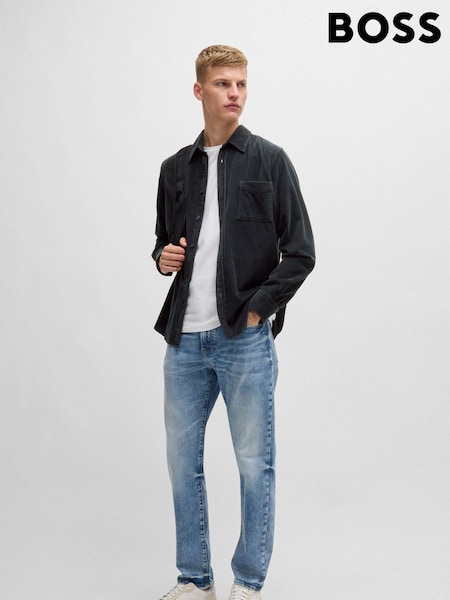 BOSS Blue Regular Fit 100% Cotton Shirt (AJ7233) | R$ 1,175