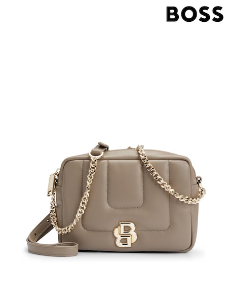 BOSS Brown Logo Crossbody Bag (AJ7266) | €125