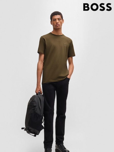 BOSS Green Logo Patch 100% Cotton T-Shirt (AJ7356) | €30